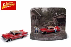 1958 Plymouth Fury (Junked Version) Diorama With Arnie And Dennis Figures / Christine