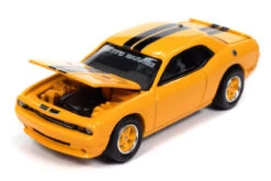 2014 Dodge Challenger SRT8 - Pettys Garage (Orange With Black Stripes) -Modelmatic Shop B2 02