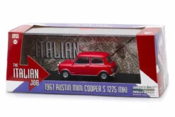 Greenlight 1:43 - The Italian Job (1969) / 1967 Austin Mini Cooper S 1275 MkI (Red With Black Leather Straps) -Modelmatic Shop B2 6266fae1 5b46 45ad 958c 641ab724984d