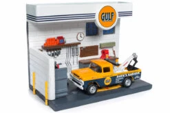 Gulf Service Station Diorama / 1959 Ford F250 Tow Truck -Modelmatic Shop B2 b1fc2163 fe7c 4131 8d7b 363a4f116dc2