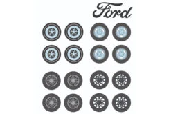 Greenlight Ford Mustang Wheel & Tyre Pack -Modelmatic Shop C 02 0423d334 47b4 49e8 9985 db885ca8bea0