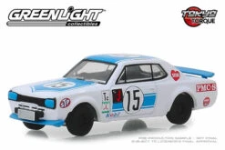 Greenlight 1972 Nissan Skyline 2000 GT-R - #15 K. Takahashi 1972 Fuji 300km Speed Race