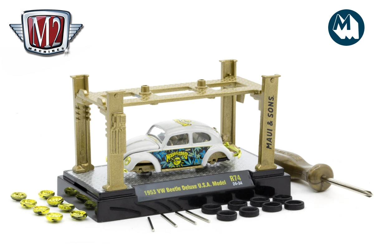 M2 Model Kit 74 - 1953 VW Beetle Deluxe U.S.A Model M2 Model Kit 74 - 1953 VW Beetle Deluxe U.S.A Model -Modelmatic Shop D1 c2b0834a a973 43f4 aef4 8bd290b87a4b