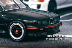 Tarmac Works - 1/64 BBS LM Forged Matt Black Polish