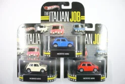 [Pre-owned] Hot Wheels Retro Entertainment 2013 Mix 5, 6 & 7 / 3 X Morris Mini - The Italian Job