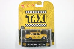 [Pre-owned] Hot Wheels Retro Entertainment 2015 Mix 3 / '74 Checker Taxi Cab - Taxi