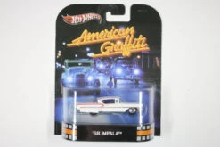 [Pre-owned] Hot Wheels Retro Entertainment 2013 Mix 6 / '58 Impala - American Graffiti