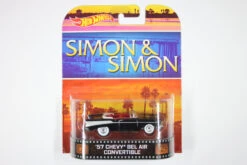 [Pre-owned] Hot Wheels Retro Entertainment 2014 Mix 3 / '57 Chevy Bel Air Convertible - Simon & Simon