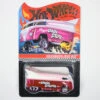 Hot Wheels RLC Exclusive Release (2021) - Volkswagen Drag Bus "Candy Striper" (Spectraflame Pink) [Pre-owned] -Modelmatic Shop IMG 1405
