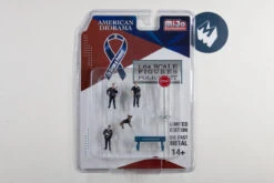 1:64 American Diorama Police Figures Set (AD-38402)