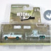 Greenlight [Green Machine] 1968 Chevrolet C-10 Shortbed Gulf Oil And Gulf Oil Tandem Car Trailer