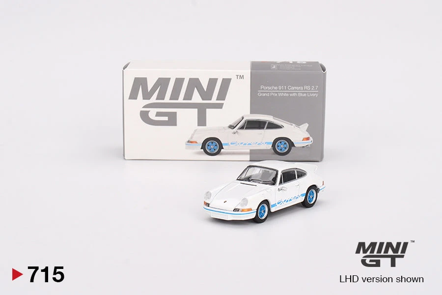 #715 - Porsche 911 Carrera RS 2.7 (Grand Prix White with Blue Livery) #715 - Porsche 911 Carrera RS 2.7 (Grand Prix White With Blue Livery) -Modelmatic Shop f764ee095114447eb3eb19fc9d358dda20240907233417229